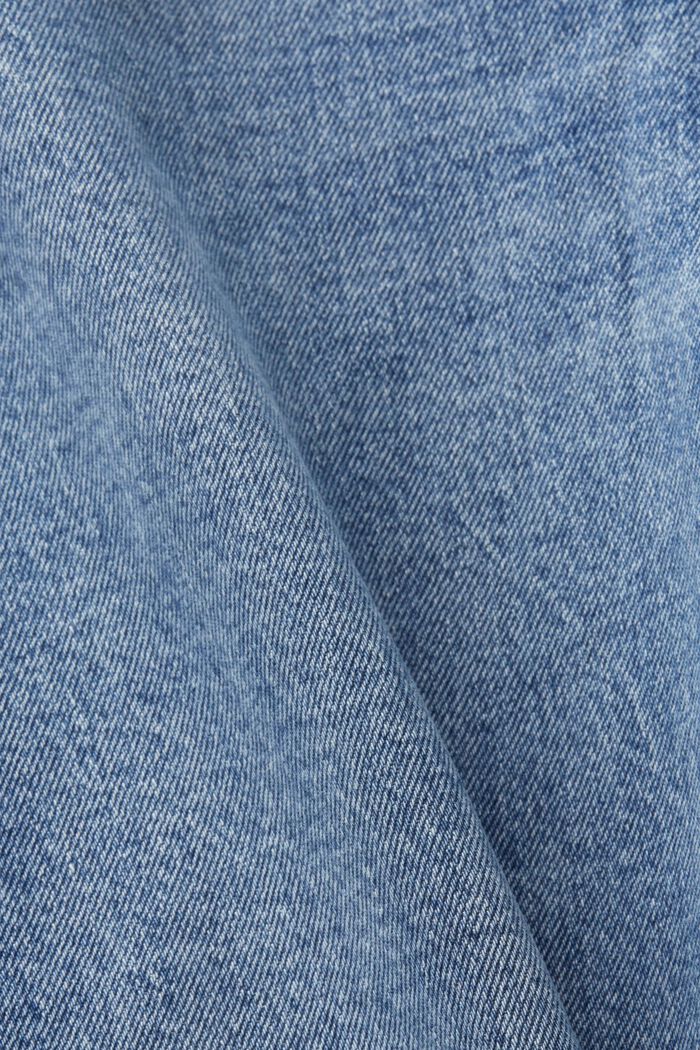 Jeans mid-rise de estilo retro, BLUE LIGHT WASHED, detail image number 5
