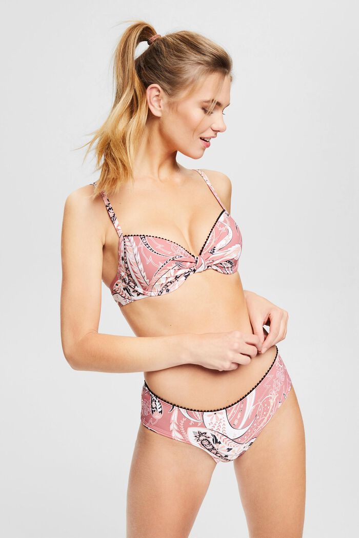 oído Sinis reputación ESPRIT - Reciclado: top de bikini con relleno en nuestra tienda online