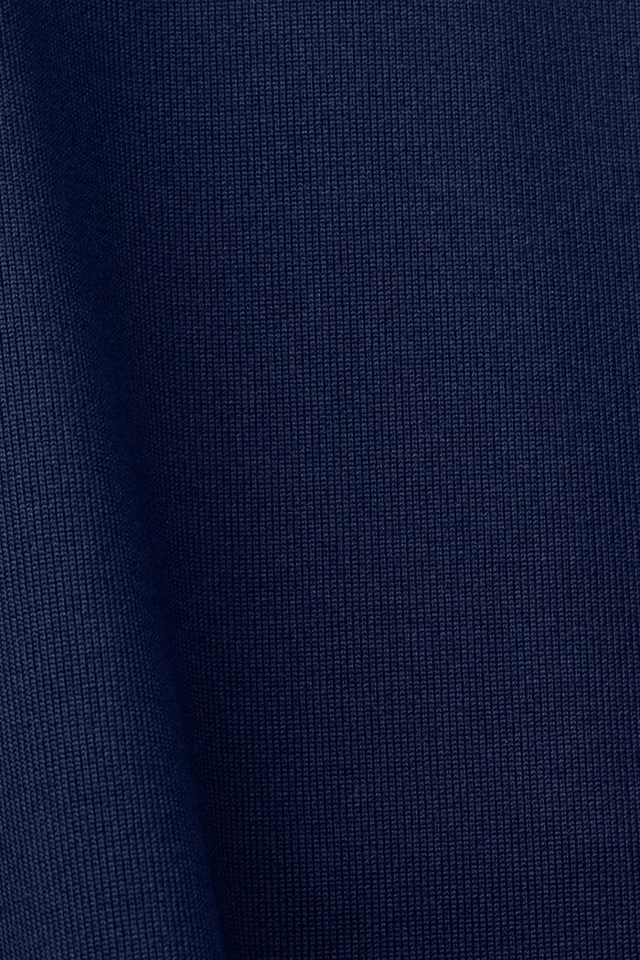 Camiseta active en mezcla de tejidos, NAVY, detail image number 4