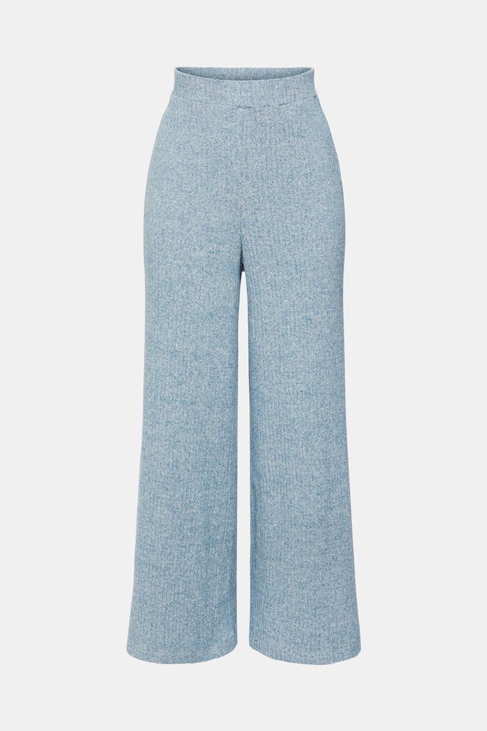 Pantalones acanalados de pernera ancha, PETROL BLUE, detail image number 6