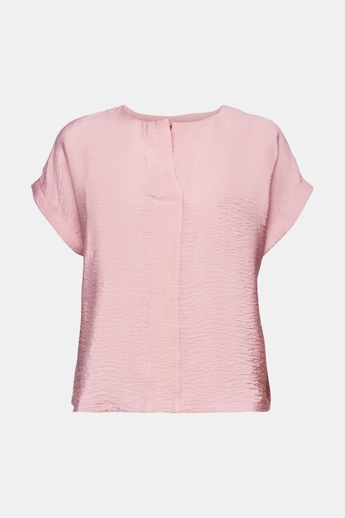 Blusa con textura, OLD PINK, detail image number 6
