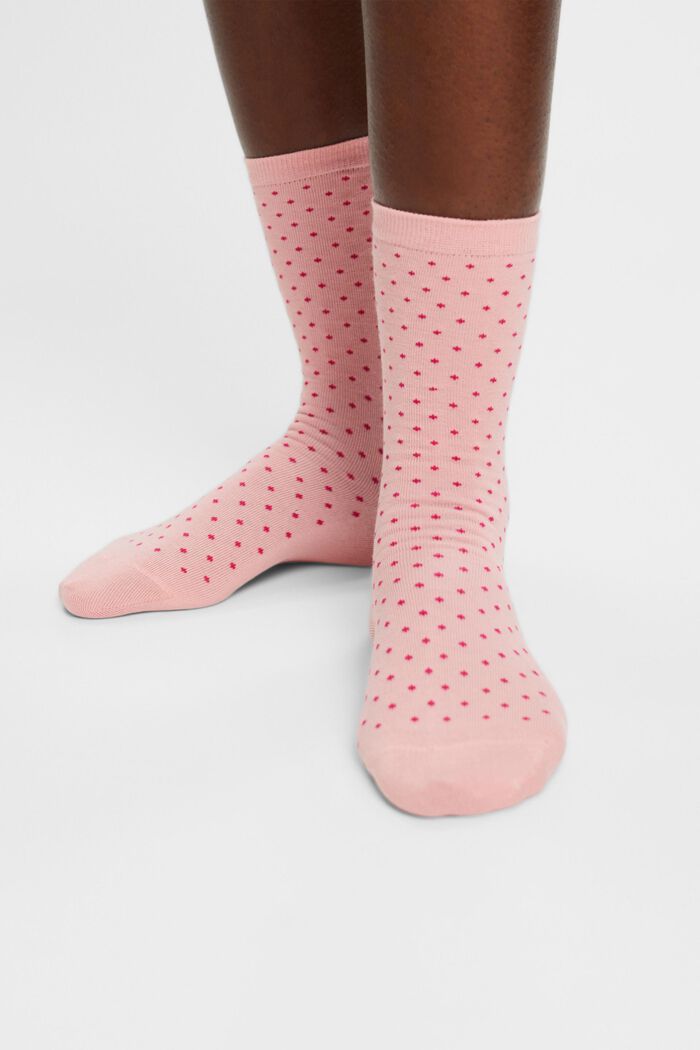Pack de 2 calcetines de lunares, algodón ecológico, BONBON, detail image number 2