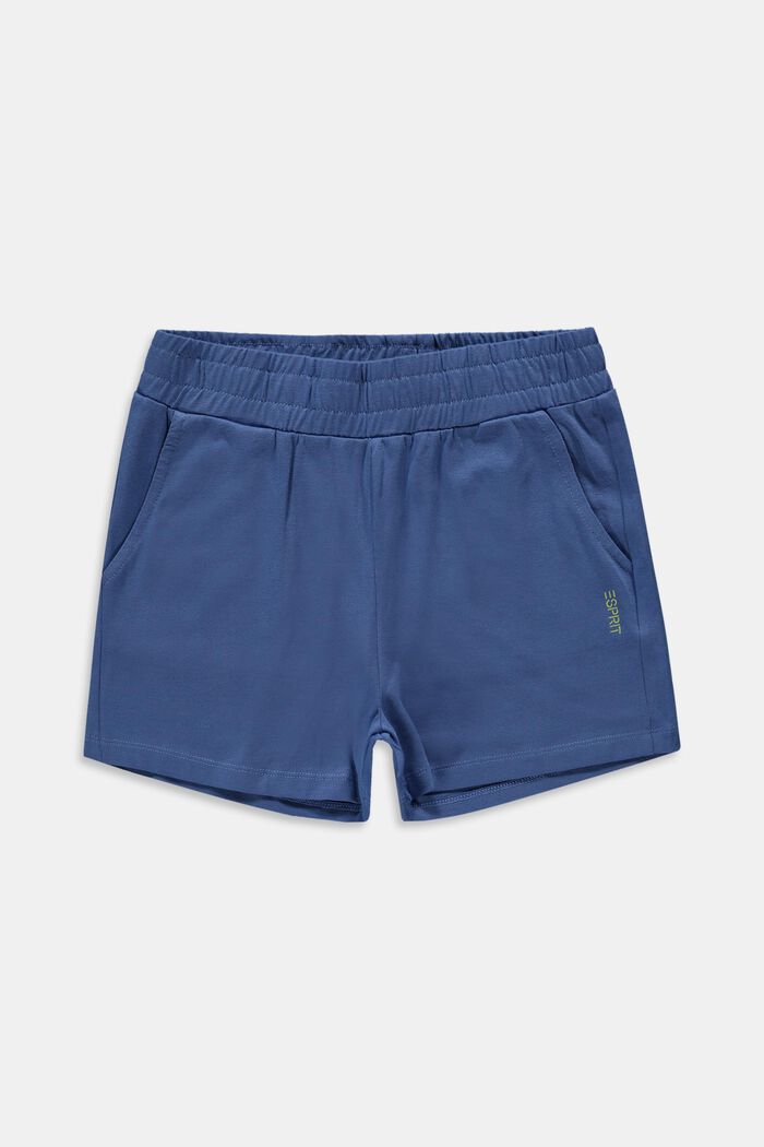 Shorts de jersey, BLUE, overview