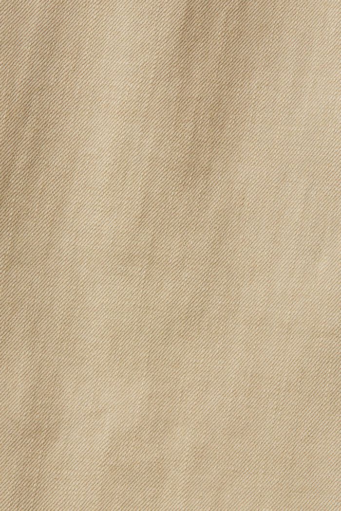 Pantalón de algodón sostenible con pernera ancha, LIGHT BEIGE, detail image number 6
