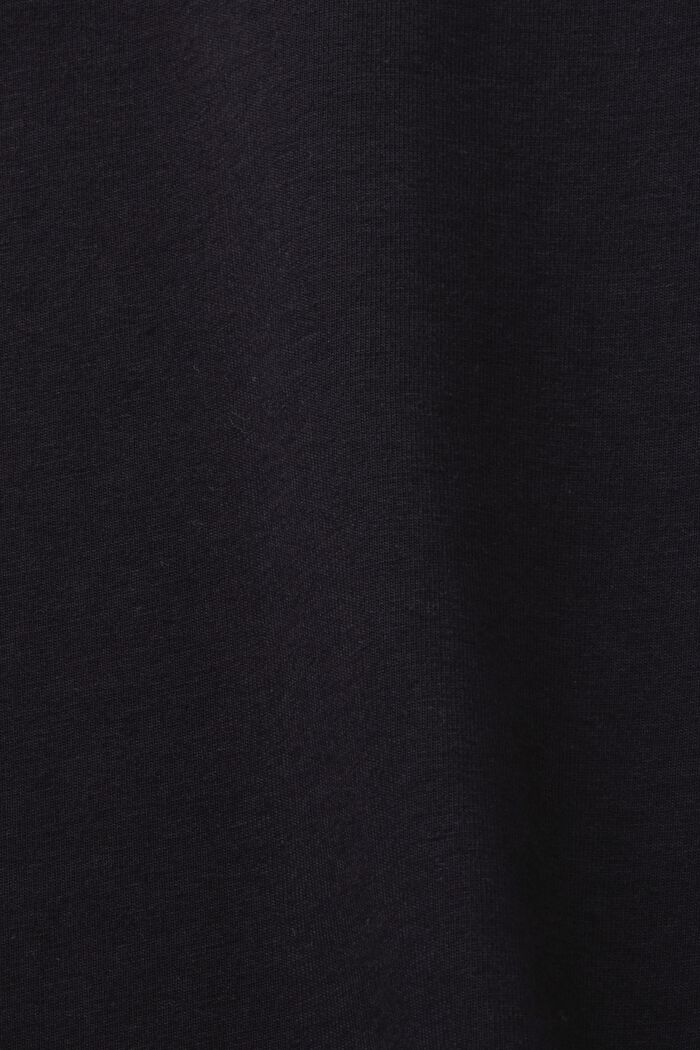 Camiseta con cuello redondo, BLACK, detail image number 5