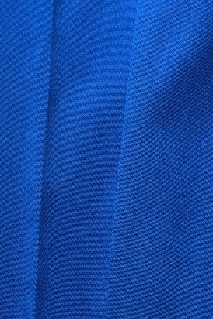 Pantalones straight de tiro bajo, BRIGHT BLUE, detail image number 6