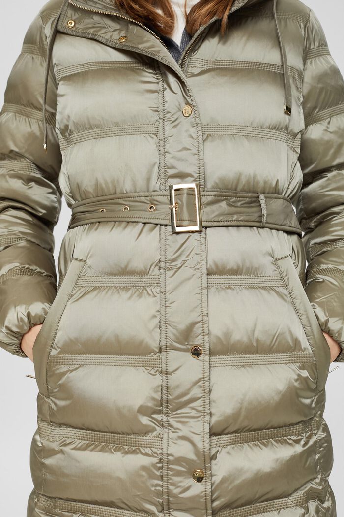 Reciclado: abrigo acolchado con Thinsulate™ 3M™, LIGHT KHAKI, detail image number 0