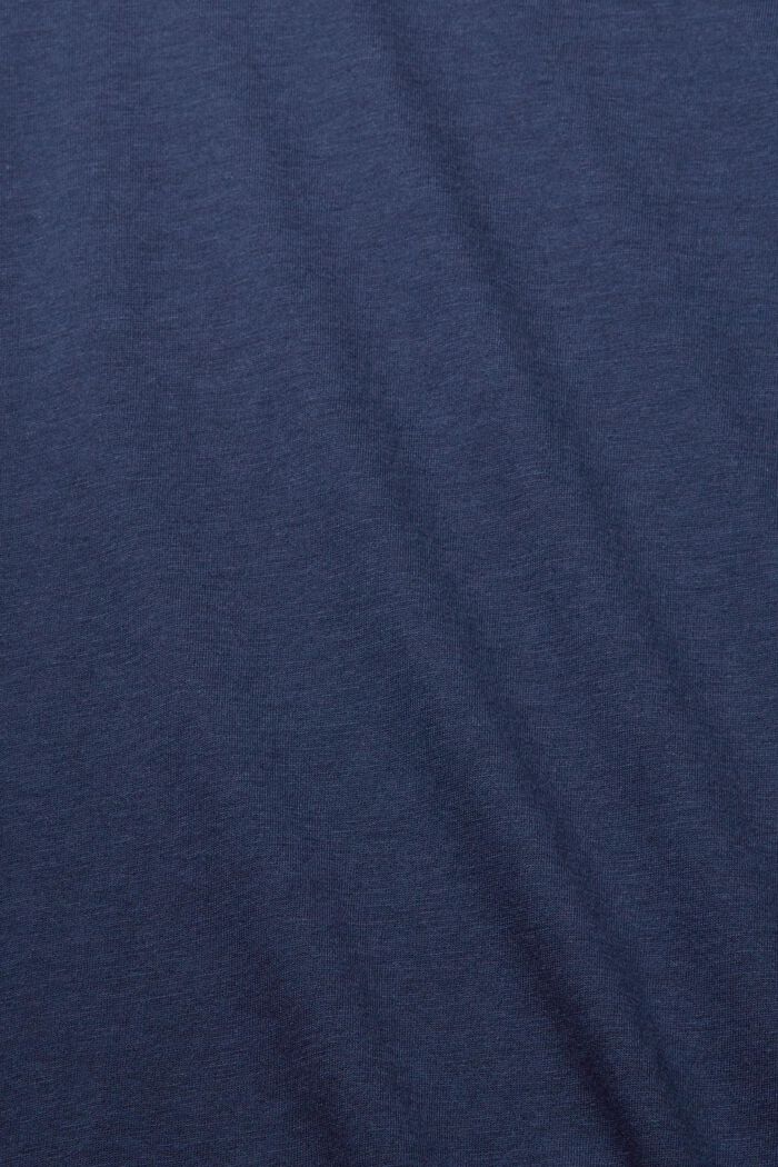 Camiseta de manga larga con cuello alto, NAVY, detail image number 4