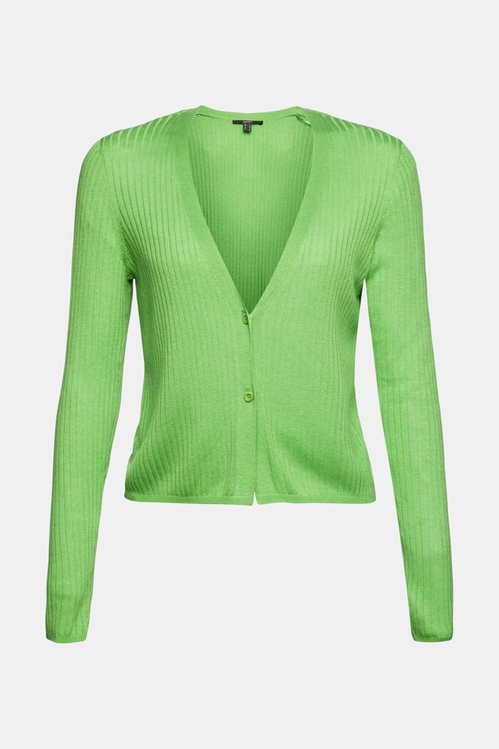 Fashion Cardigan, GREEN, overview