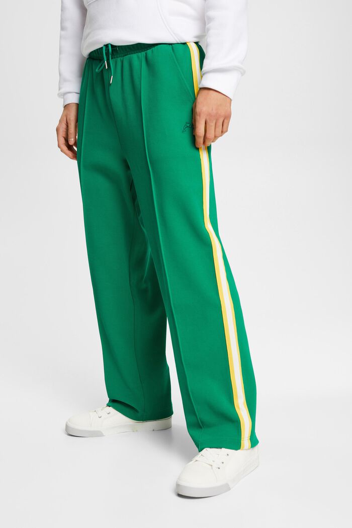 pantalón con perneras anchas, EMERALD GREEN, detail image number 0