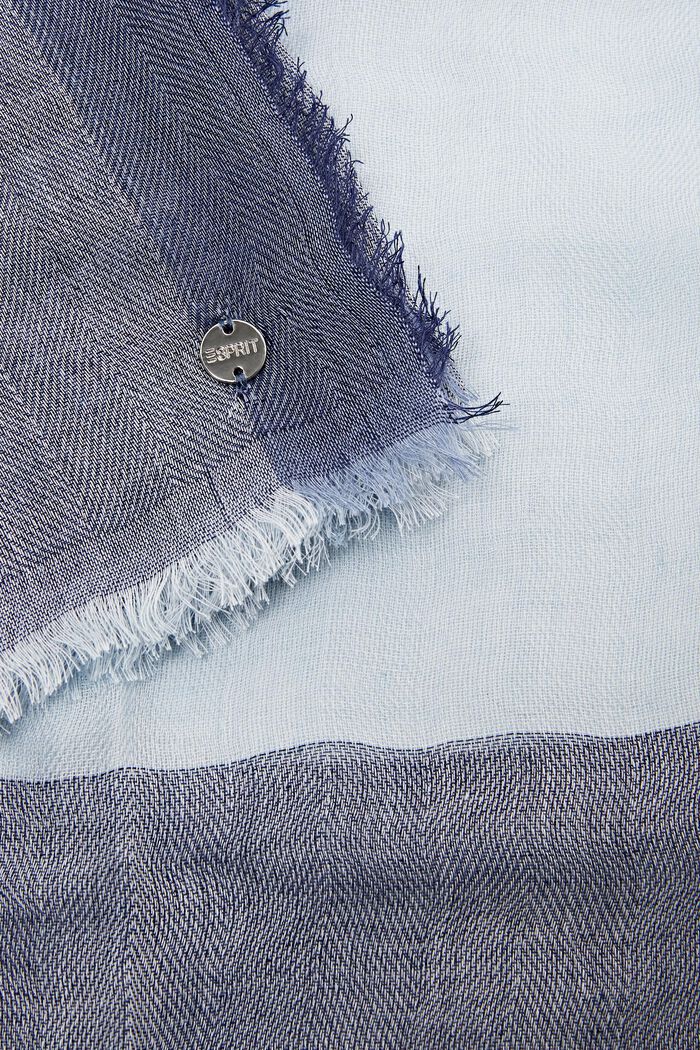Fular con diseño de tres tonos, PASTEL BLUE, detail image number 1