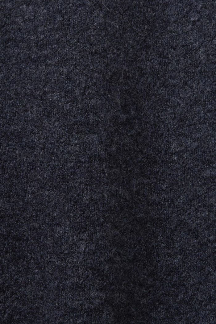 Chaleco de punto en mezcla de lana, NAVY BLUE, detail image number 5