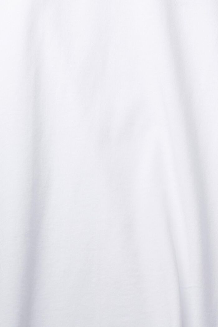Camiseta de tejido jersey, 100% algodón, WHITE, detail image number 1