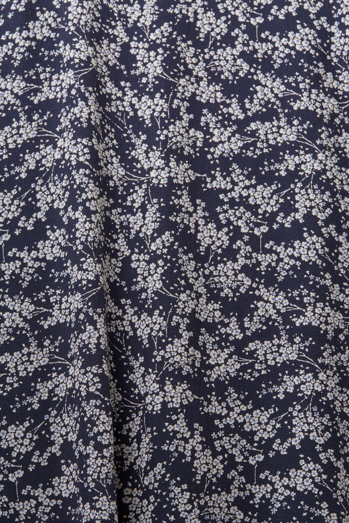 Blusa con estampado, LENZING™ ECOVERO™, BLUE, detail image number 5