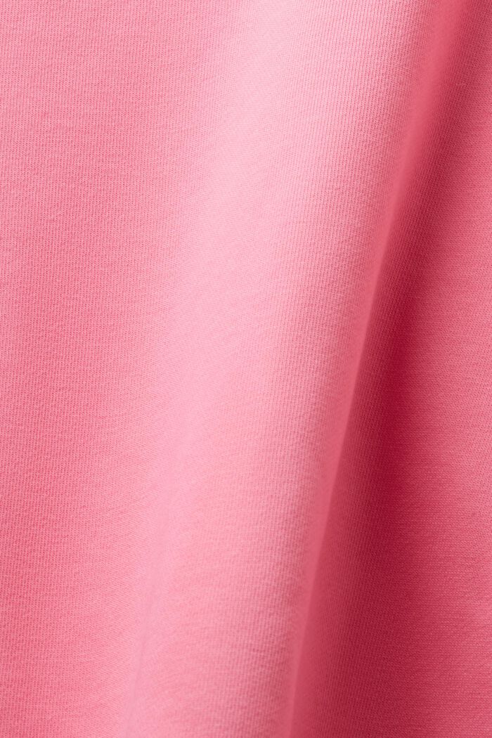 Sudadera unisex de felpa de algodón con logotipo, PINK FUCHSIA, detail image number 7