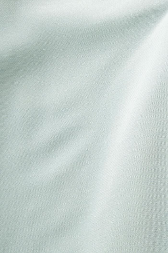 Blusa sin mangas con detalles de encaje, LIGHT AQUA GREEN, detail image number 5
