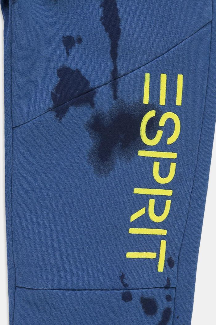 Pantalón deportivo estilo tie-dye, BLUE, detail image number 1