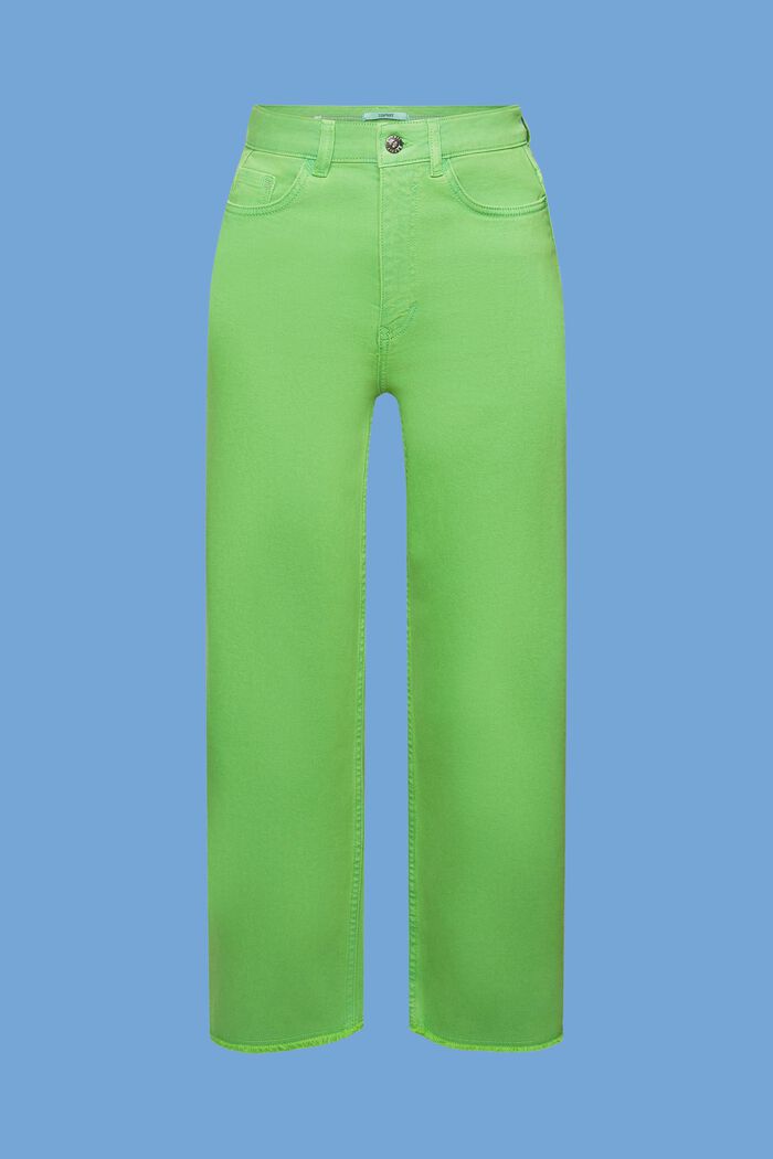 Jeans high rise straight leg, GREEN, detail image number 7
