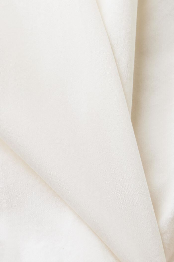 Blusa de popelina, 100% algodón, OFF WHITE, detail image number 5