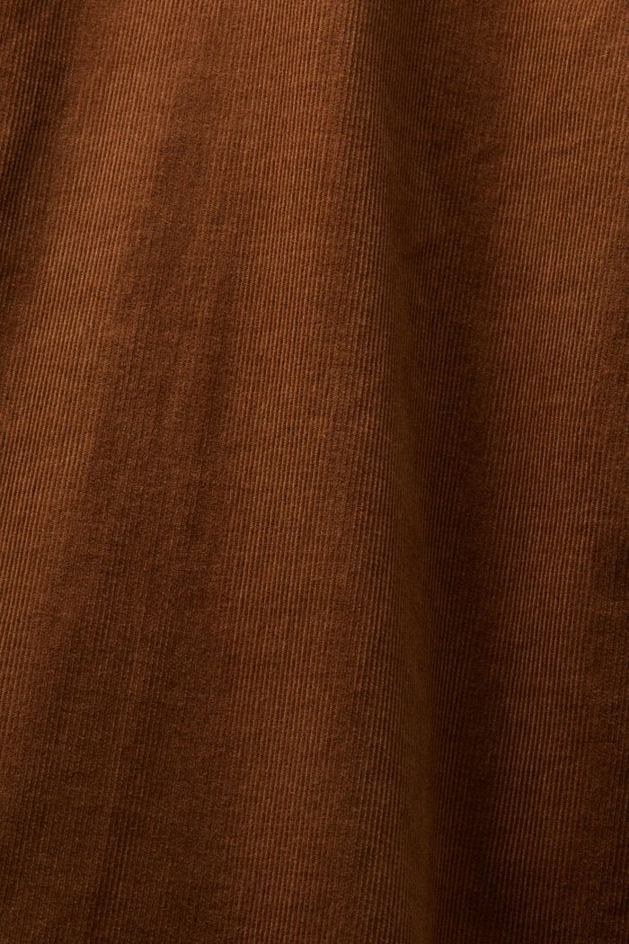 Camisa de pana en 100% algodón, BARK, detail image number 5