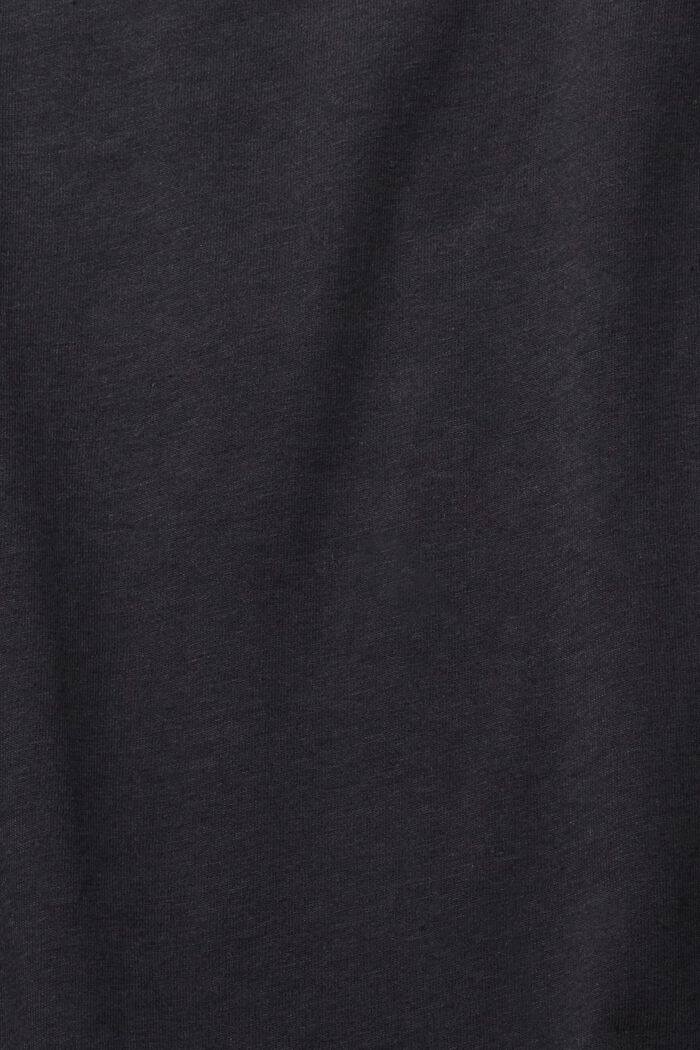 Camiseta de manga larga, BLACK, detail image number 1