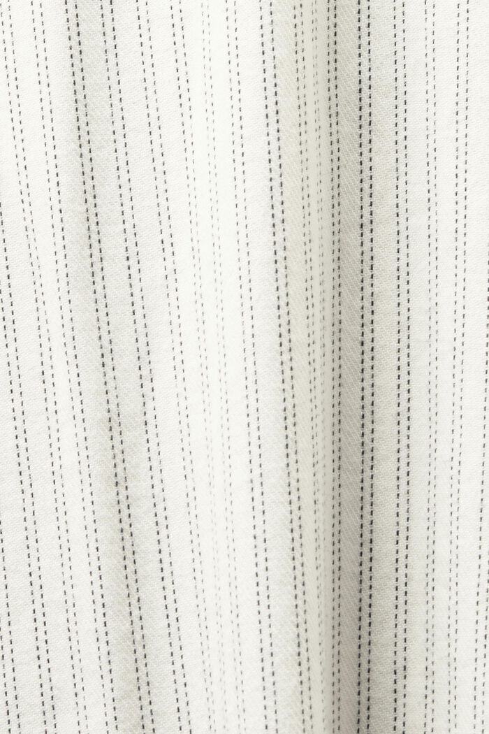 Camisa de franela de algodón con diseño de raya diplomática, ICE, detail image number 5
