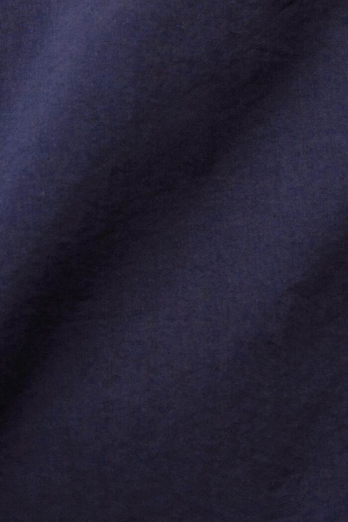 Camisa de manga corta, en mezcla de algodón, NAVY, detail image number 4