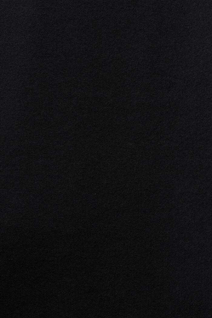 Top de algodón con espalda nadadora, BLACK, detail image number 5