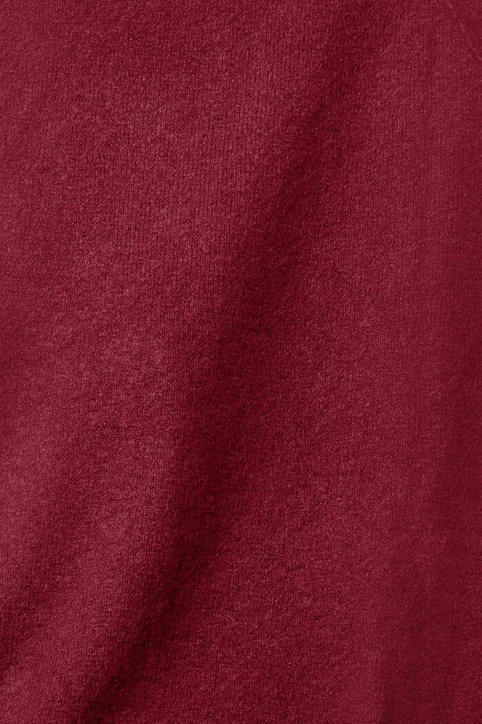 Cárdigan en mezcla de lana, CHERRY RED, detail image number 1