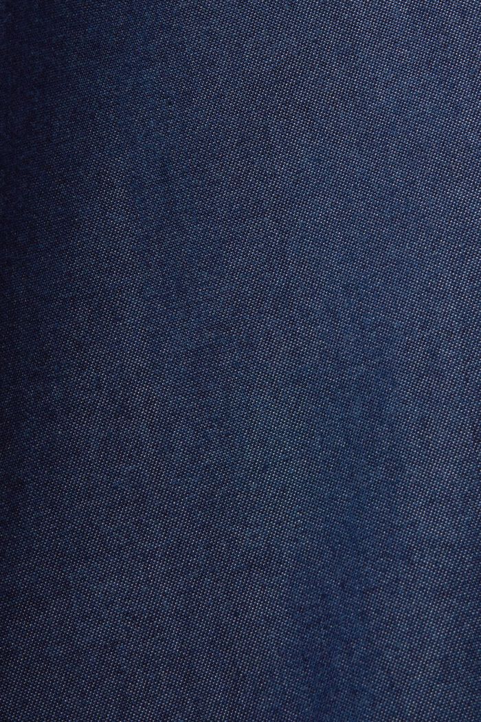 Falda midi de acabado vaquero, TENCEL™, BLUE DARK WASHED, detail image number 5