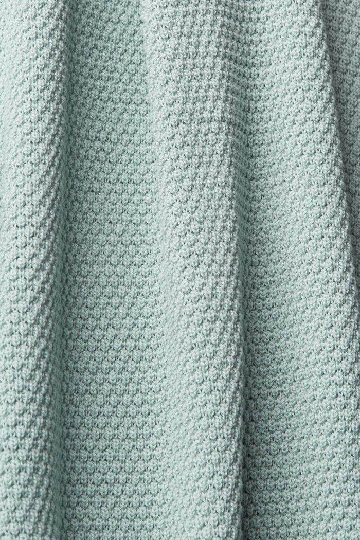 Jersey sin mangas, mezcla de algodón, LIGHT AQUA GREEN, detail image number 5