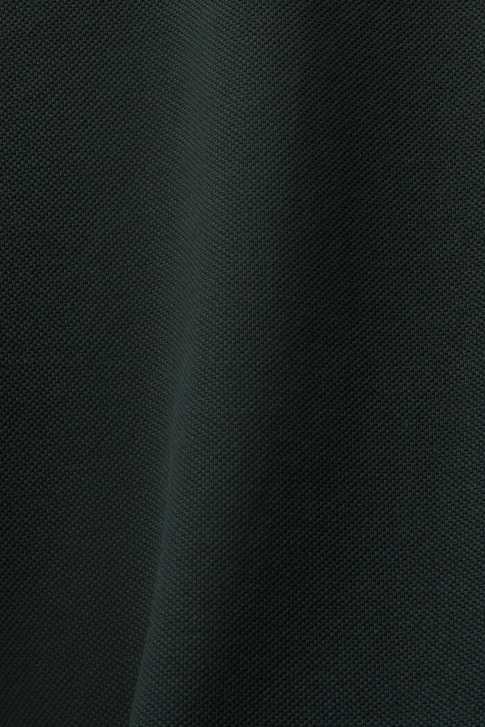 Polo slim fit, DARK TEAL GREEN, detail image number 5