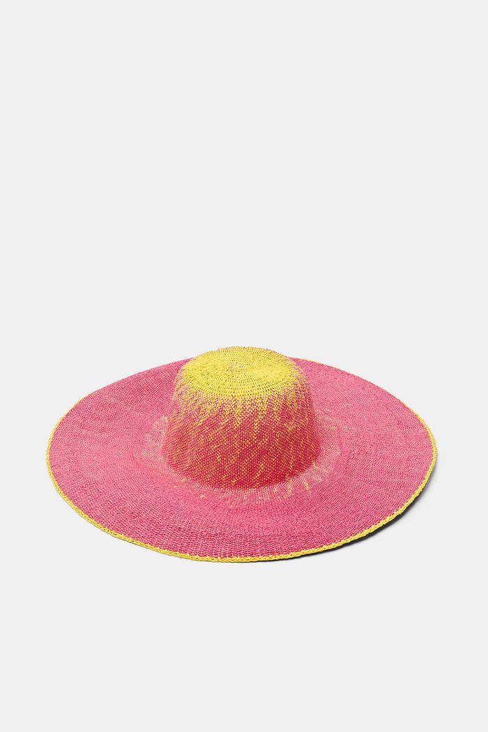Sombrero bicolor con efecto degradado, PINK FUCHSIA, detail image number 0