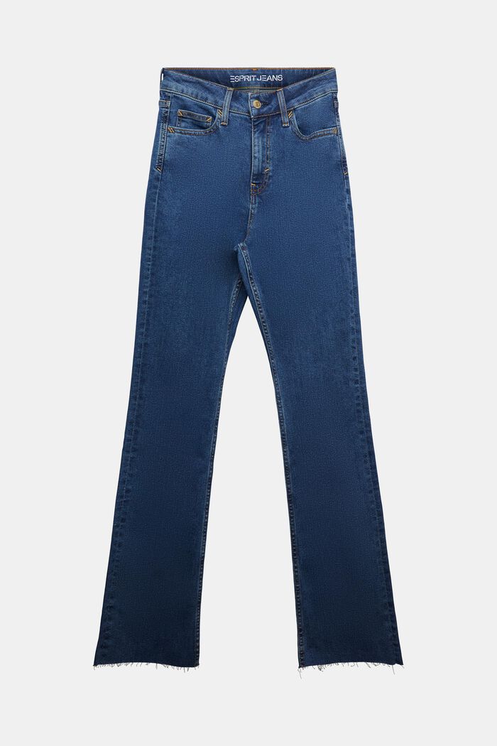 Jeans ultra high rise, BLUE MEDIUM WASHED, detail image number 8