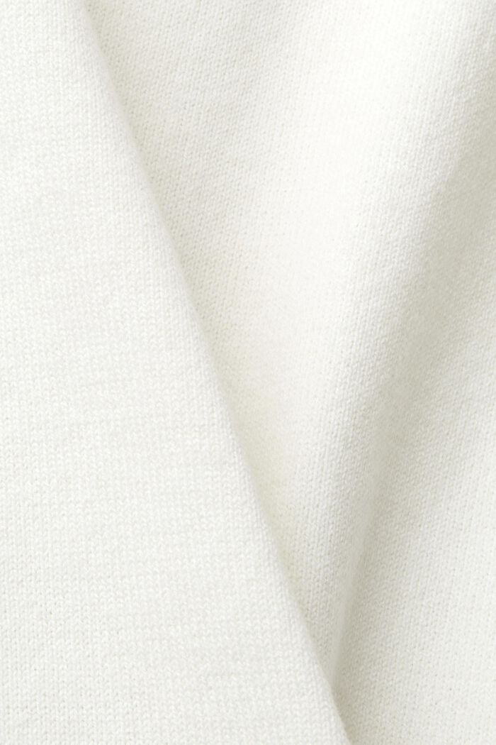 Jersey con mangas murciélago, OFF WHITE, detail image number 5