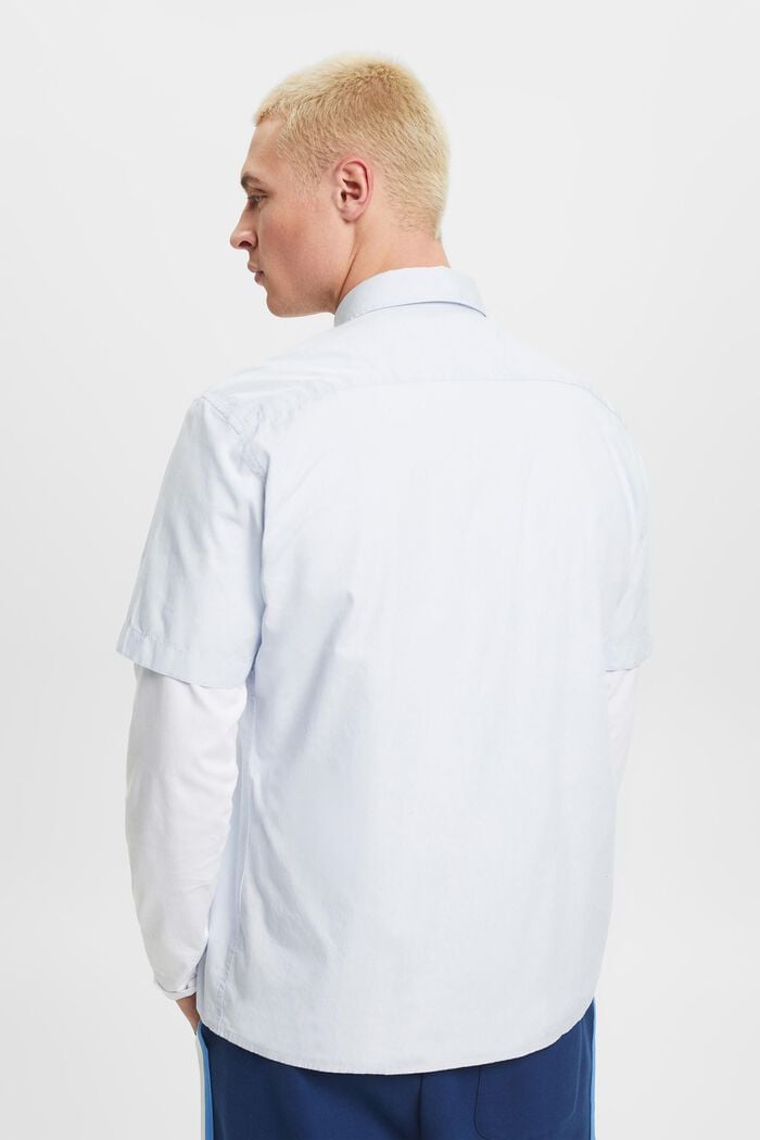 Camiseta de manga corta en algodón sostenible, LIGHT BLUE, detail image number 3