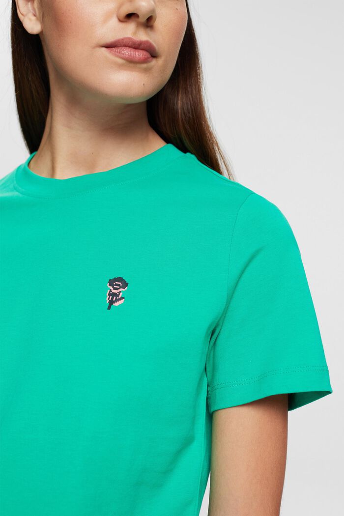 Camiseta estampada, LIGHT GREEN, detail image number 2