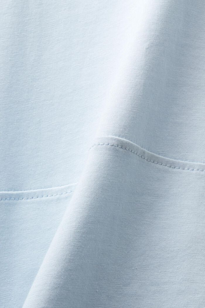 Camiseta de manga larga en algodón ecológico, LIGHT BLUE, detail image number 5