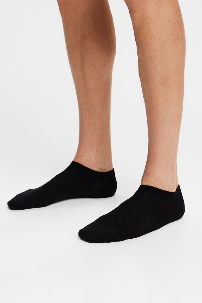 Pack de 2 pares de calcetines, algodón ecológico, BLACK, detail image number 1