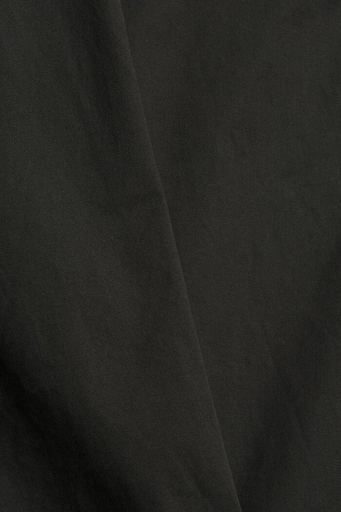 Pantalón chino de algodón ecológico con llavero, DARK GREY, detail image number 5