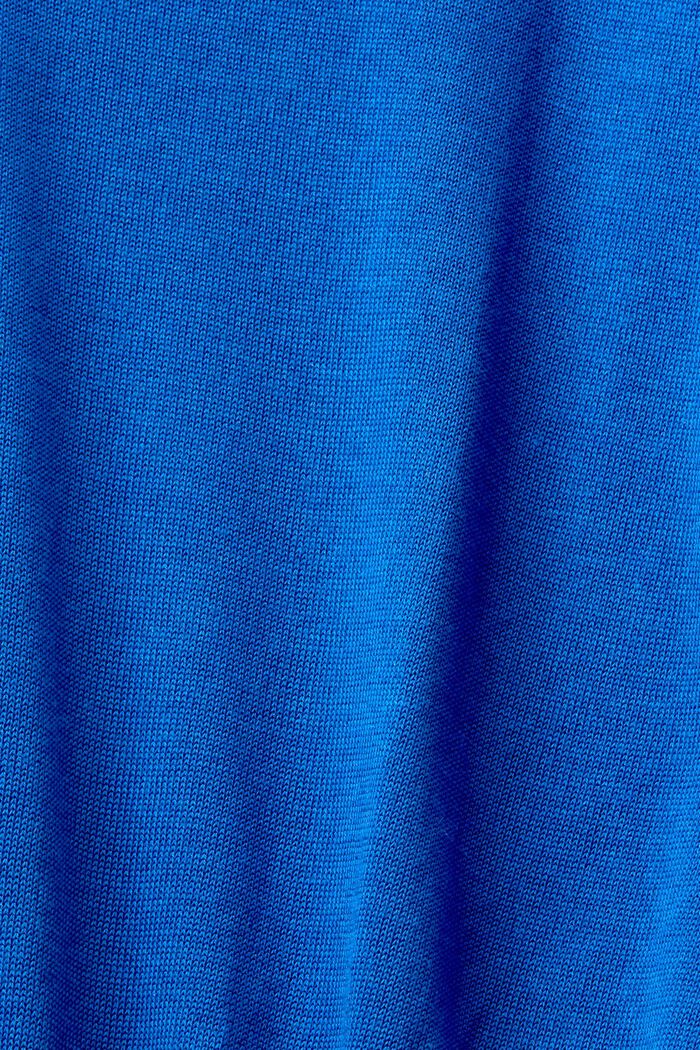 Jersey con cuello en pico, BRIGHT BLUE, detail image number 5