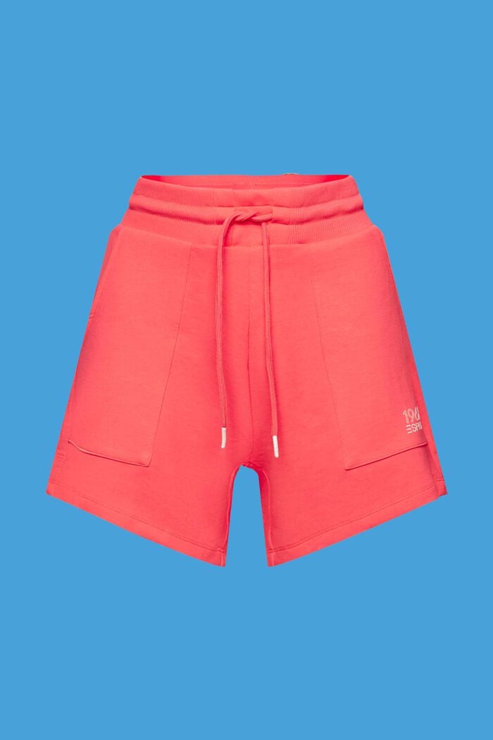 Reciclados: shorts deportivos de felpa, CORAL, detail image number 5