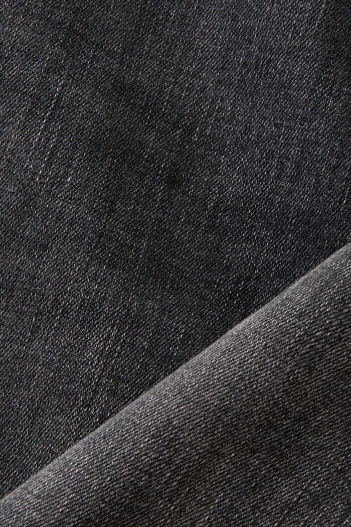 Jeans mid-rise slim fit, BLACK MEDIUM WASHED, detail image number 6