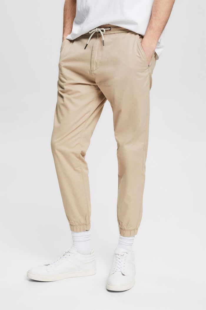 Pantalones chinos ligeros con cordón