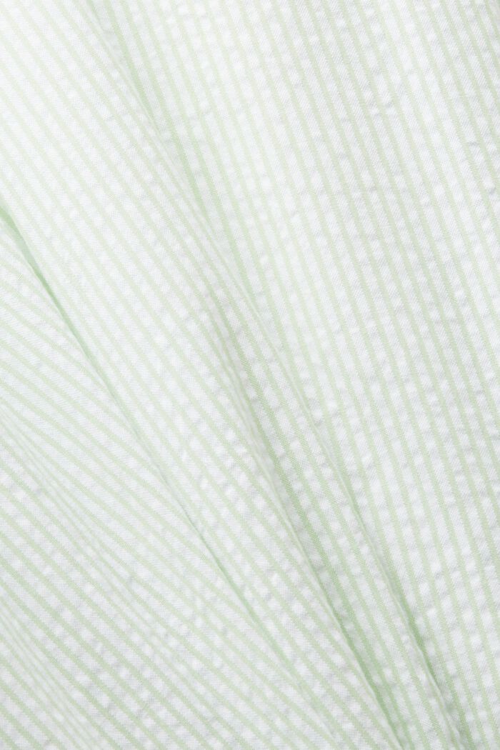 Minivestido sin mangas con sobrefalda, LIGHT GREEN, detail image number 5