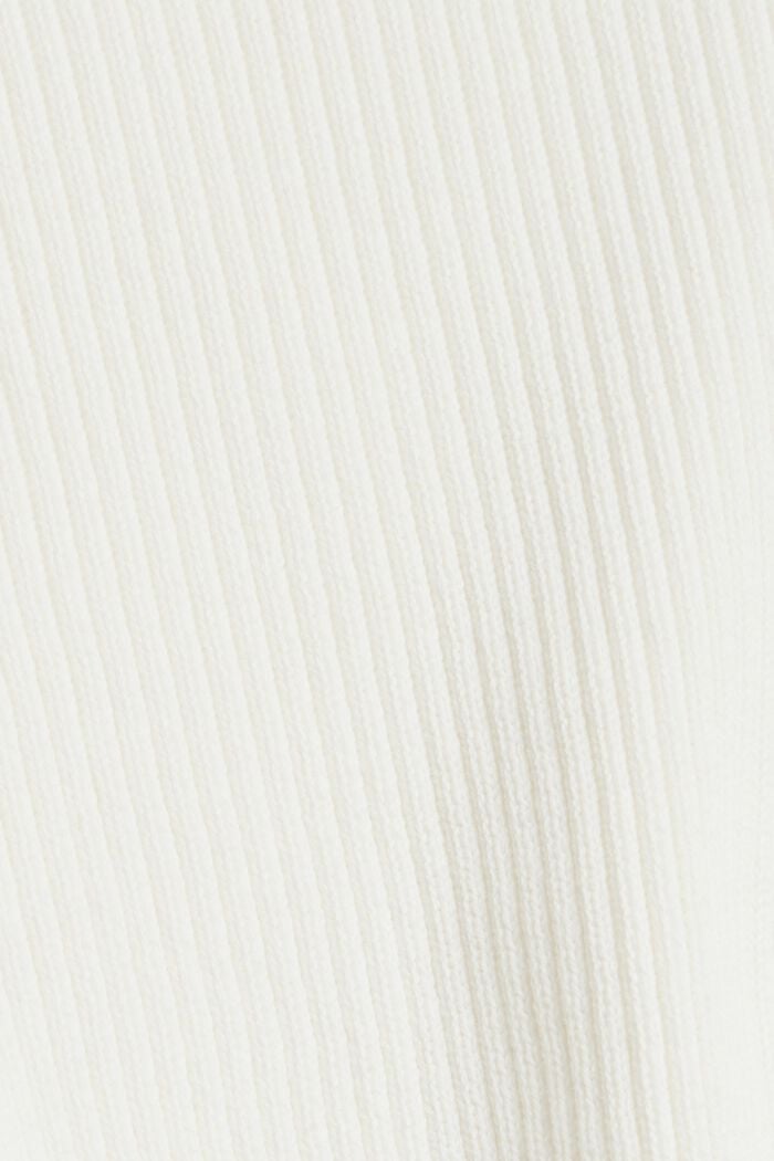 Cárdigan en 100% algodón ecológico, OFF WHITE, detail image number 4
