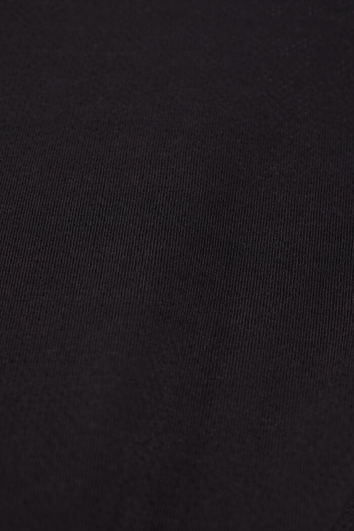 Camiseta de manga larga de punto, BLACK, detail image number 5