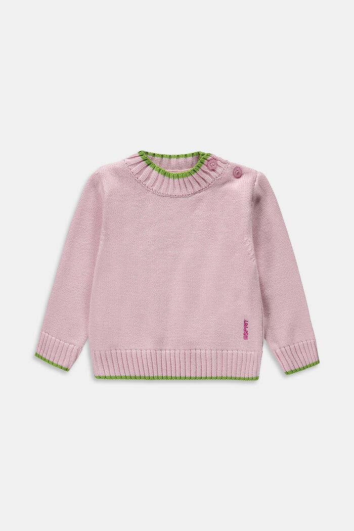 Sweaters, PASTEL PINK, overview