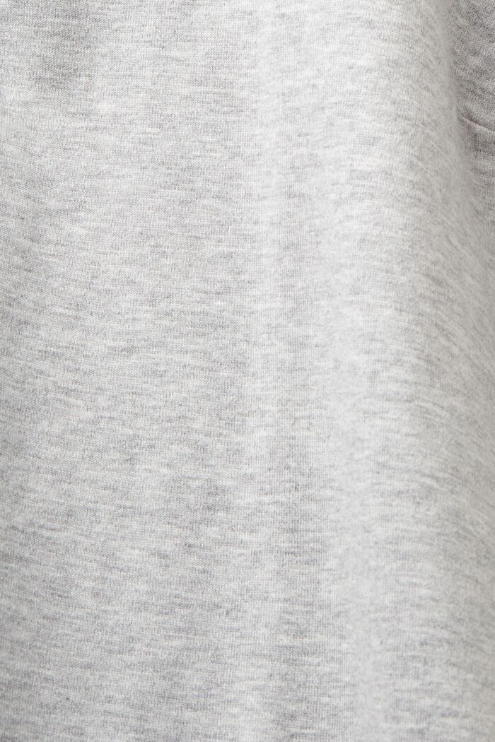Camiseta de tirantes con abertura, 100% algodón, LIGHT GREY, detail image number 5