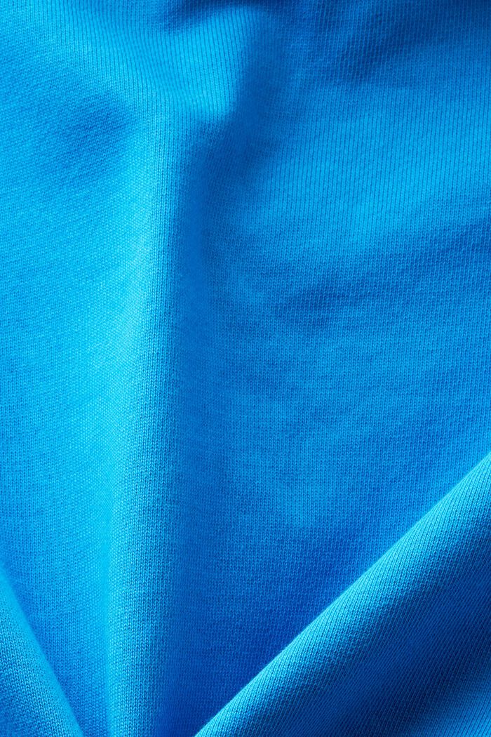 Sudadera con capucha y logotipo bordado, BLUE, detail image number 5